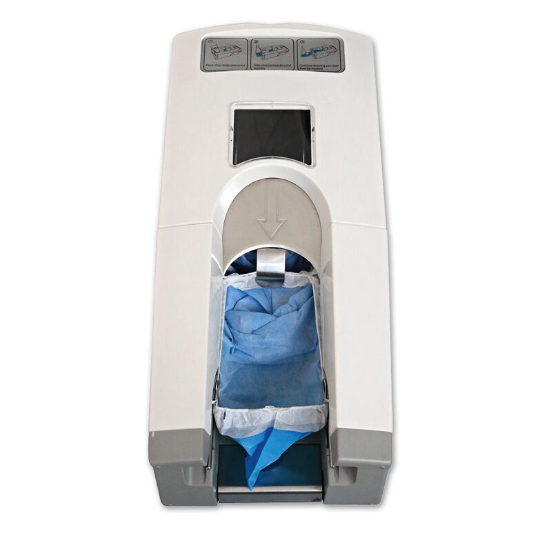 Overshoe Dispenser Hygomat Classic Clipless, white